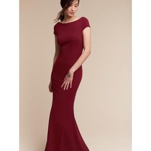 BHLDN Madison Dress - Burgundy